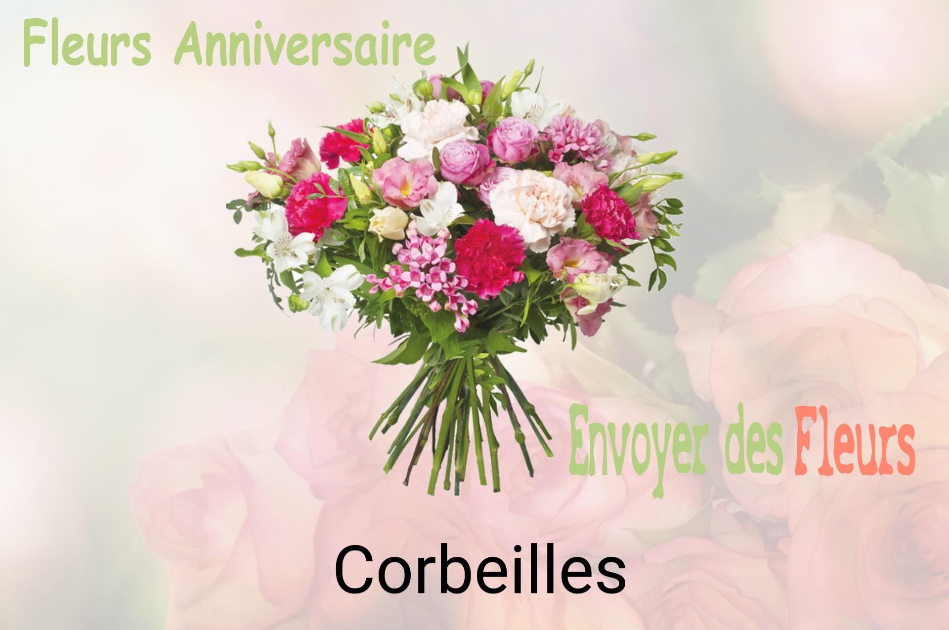 Bouquet de fleurs d’anniversaire livré à Corbeilles