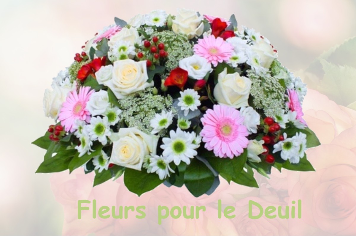 fleurs deuil CORBEILLES